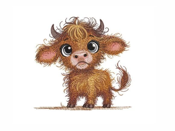 Baby Highland Cow: A Designer’s Real-World Embroidery Review