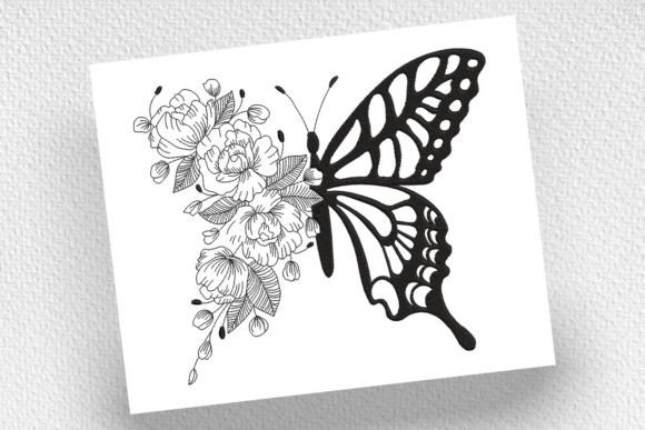 Butterfly Embroidery Design