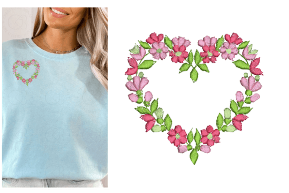 Floral Heart: A Seasonal Embroidery Design Review