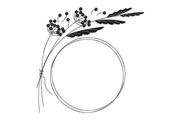 Flowers Frame: A Whimsical Floral Wreath for Meaningful Handmade Gifts